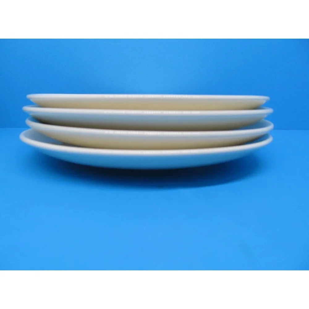Wedgwood Etruria And Barlaston Patrician Set Of 4 Embossed Saucers Only GC